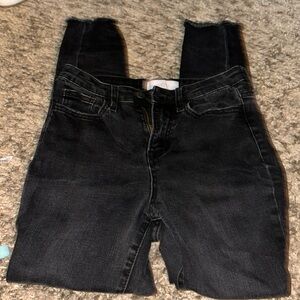 Black skinny jeans